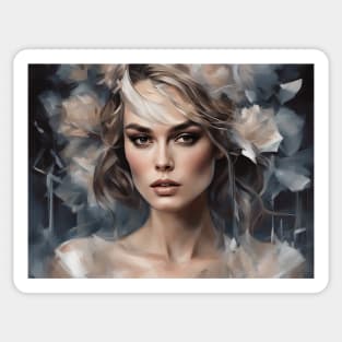 scene with keira knightley Sticker